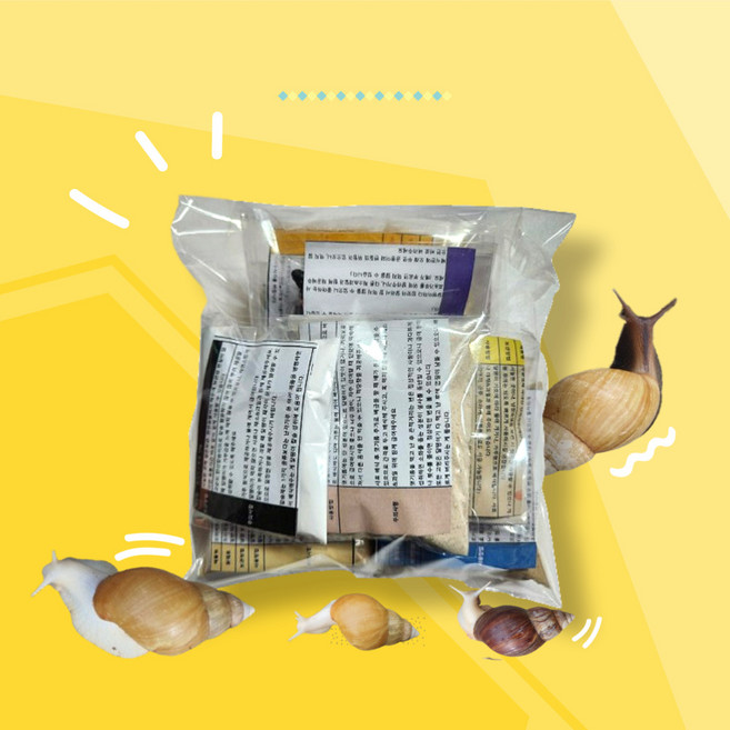 달팽이 사료 초보 베스트 9종 모음 칼슘제 곡식 가루식 먹이세트, 초보베스트9종세트, 1개