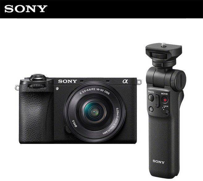 소니 공식대리점 카메라 A6700L (SELP1650) + GP-VPT2BT 블루투스 슈팅그립 미러리스 알파, 단품