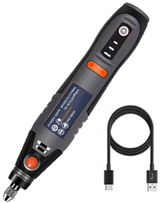 35W 충전식 전기 드릴 속도 조각 펜 도구에 대 한 USB 무선 로타리 8500R2000RN, 01 Drill, 1개