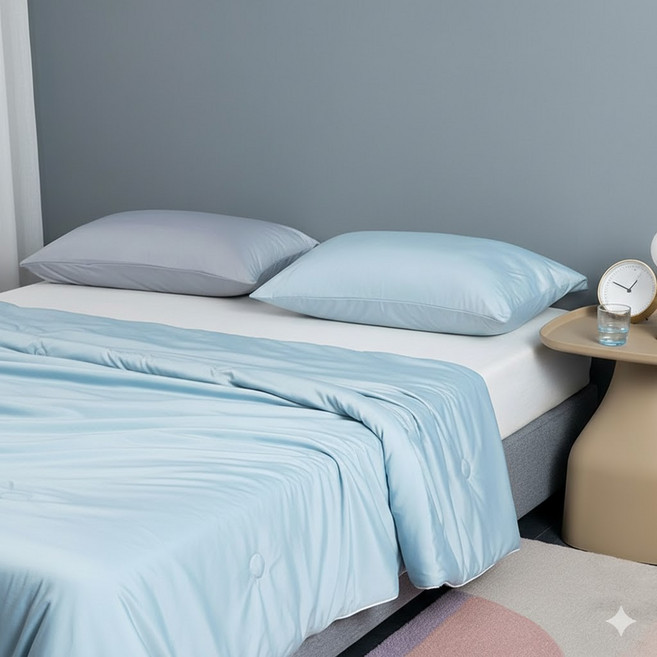 쿨실크세탁가능이불