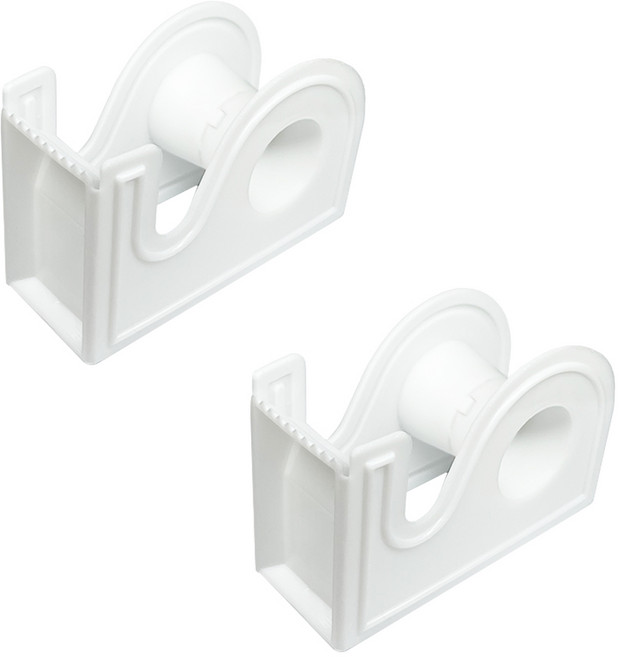 1+1 다용도 테이프 커터기 폭 3cm, 화이트+화이트, 1개