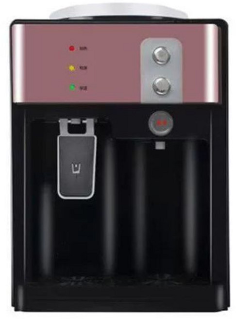 미니냉온수기 가정용 기숙사 냉온수기 냉수기/온수기 물통, 로즈골드냉열, 기본 색상