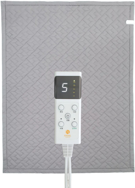 공식판매처+7년AS 한일의료기 탄소매트 카본매트 EMF 전자파없는 전기장판 한일 온열 발열 침대 바닥, 얇은 패드형, 그레이 더블