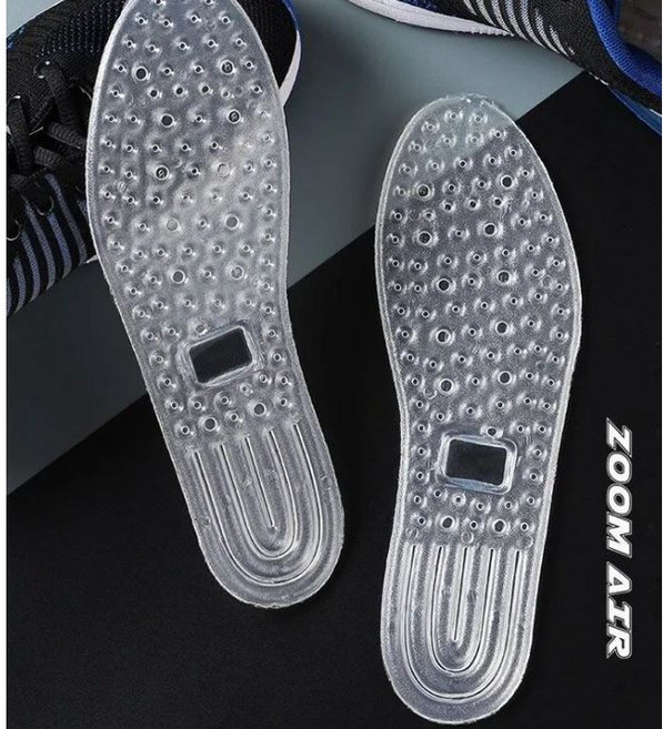 신발 깔창 쿠션 투명 젤리 충격 흡수 GT 왼발 오른발 1쌍, 280, 1개