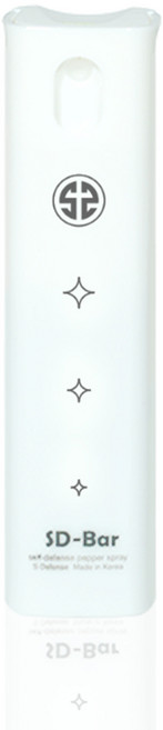 2025년형 에스디펜스 롤 타입 호신용 스프레이 SD-Bar 화이트, 1개