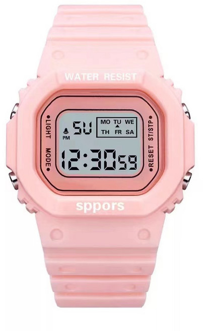 슈페르바 군대 훈련용 전자 손목 시계 디지털 군인시계 커플 전자 시계