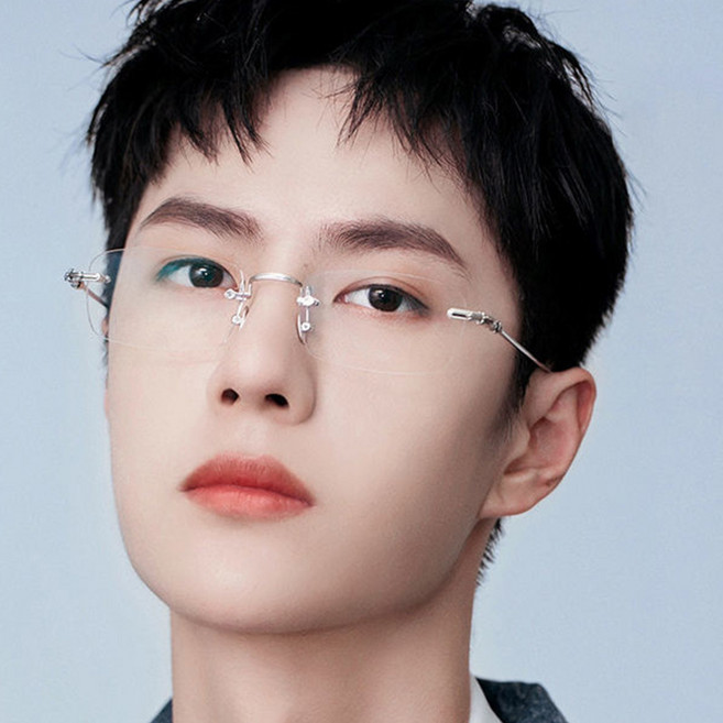 긱시크 블루라이트 차단 무테 안경