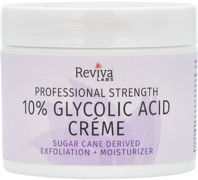 Reviva Labs 10% 글리콜산 크림 노화 방지 55g(2.0oz) Labs (레비바 랩스), Reviva Labs, 10% 글리콜산 크림, 노화 방, 1개, 55g - 쿠팡