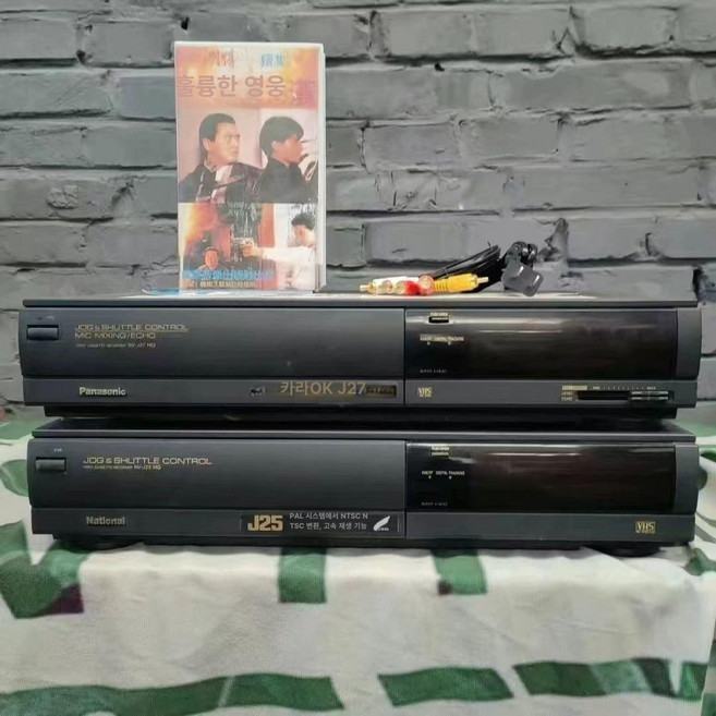 A블루 비디오테이프플레이어 테잎 옛날 비디오 카세트 레트로, 단일 항목