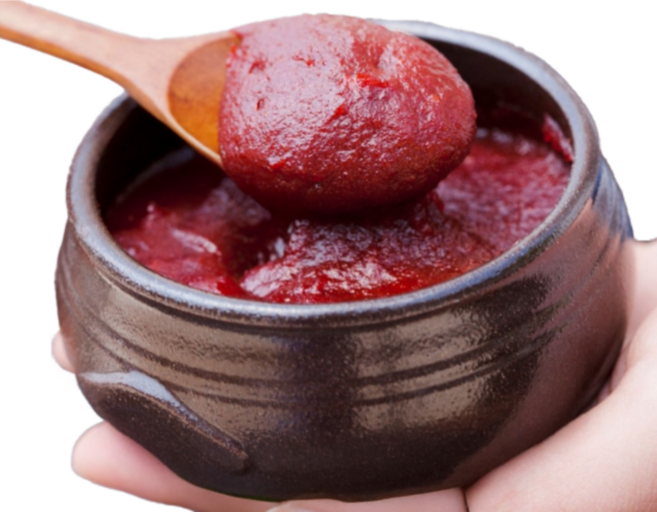 산골행복콩 국산 명품 수제 안매운 전통 고추장, 1개, 500g