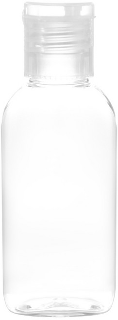 닥터보틀 화장품공병 플립캡 라운드투명용기, PET 라운드말랑50ml(투명)/20 플립캡(415), 1개