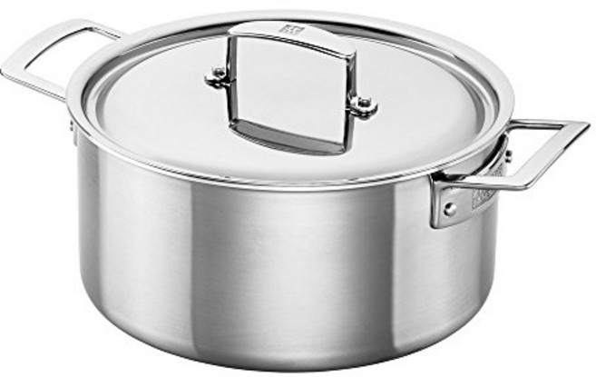 ZWILLING JA Henckels 오로라 더치 오븐 5.5쿼트 스테인리스 스틸 ZWILLING J.A. Henckels Aurora Dutch Oven 5.5-quart, 1개, Stainless Steel