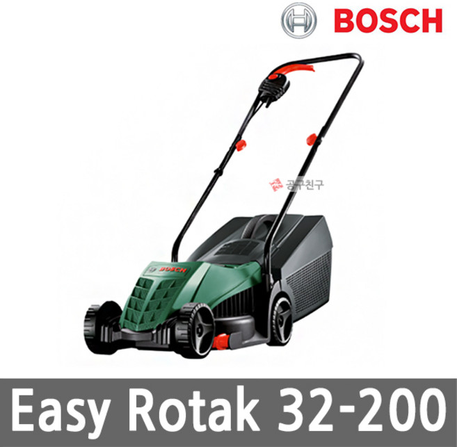 보쉬 EasyRotak32-200 유선 잔디깍기 1000W 절단너비 32cm ARM32 후속 잔디깎이 홈앤가든 절단 절삭, 1개