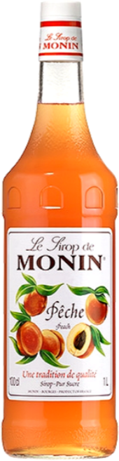 모닌 피치 시럽, 5개, 1L