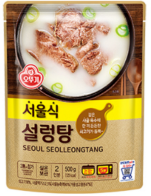 오뚜기 서울식 설렁탕, 500g, 16개