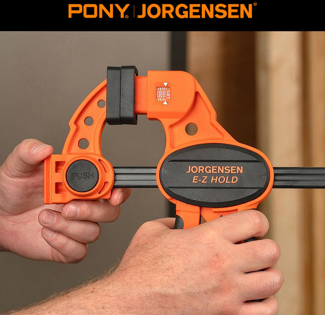 포니 요르젠센 EZ 정밀 퀵그립 목공클램프 MD-일반형 6인치 크램프 바이스 공구왕황부장, 1개