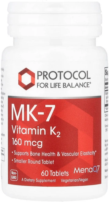 Protocol for Life Balance MK-7 비타민 K2 160mcg 60정, 3개 - 쿠팡
