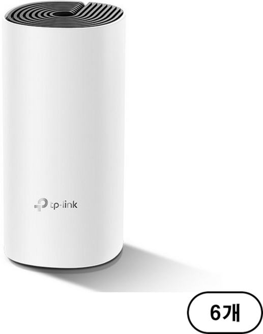 티피링크 AC1200 듀얼 밴드 통합 홈 메시 Wi-Fi 시스템 공유기, Deco M4, 6개