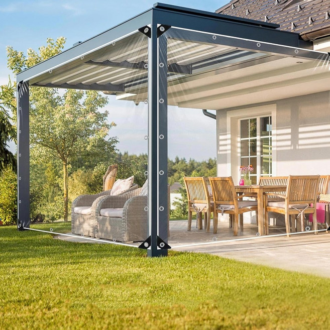 투명 방수포 대형 두꺼운 pvc 바람막이 방풍비닐 방수 비닐 천막 커튼 테라스 베란다 옥상 마당 차량 캠핑 이사 천막 바닥 보호 커버 고투명 PVC 발코니 장마철 방수 천