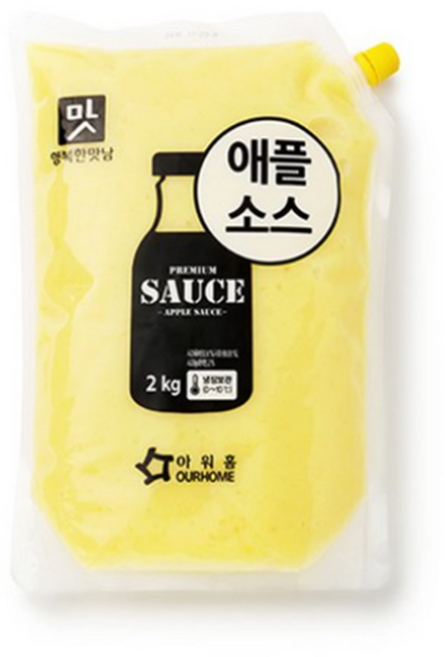 아워홈 행복한맛남 애플소스, 1개, 2kg