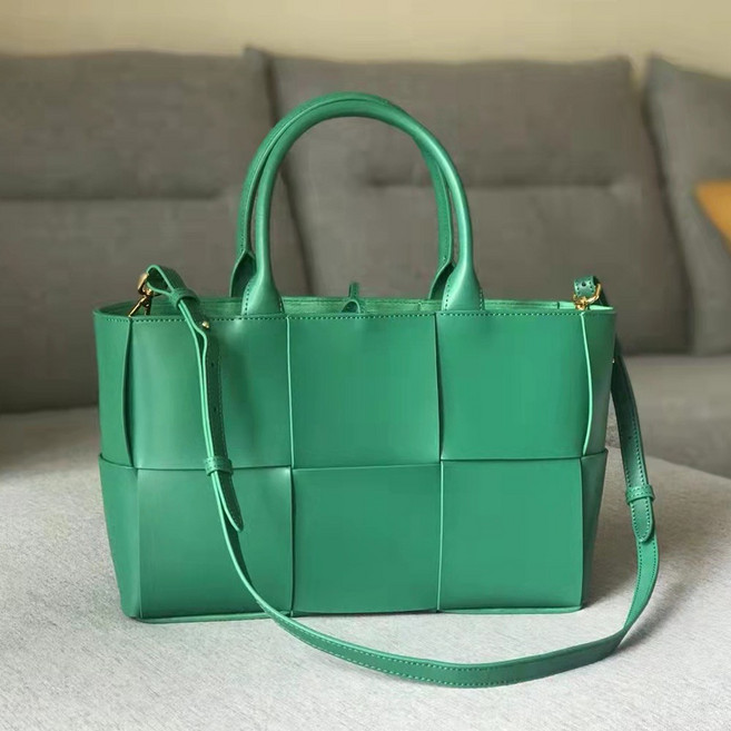 BSHAANS 명품스타일 여자서류가방 메쉬 스퀘어 천연 소가죽가방