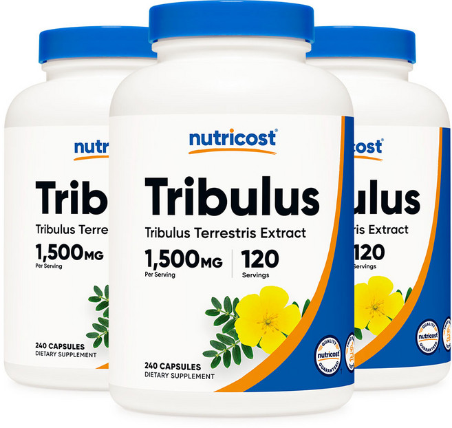 뉴트리코스트 트리뷸러스 캡슐 1500mg 240캡슐 3병, 240정, 3개