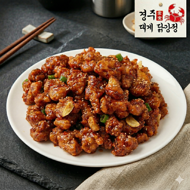 경주대게닭강정 (순한맛/매운맛) 650g/850g 택배, 1개, 500g