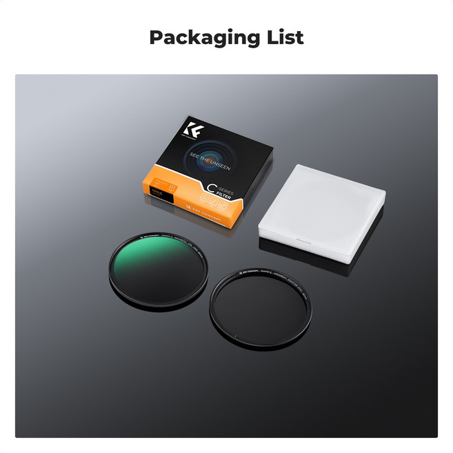 K&F Concept 마그네틱 CPL 필터 67mm 82mm 77mm 72mm 58mm 마그네틱 어댑터 링 포함 49mm 55mm 52mm 62mm, 1)Magnetic CPL Ring C