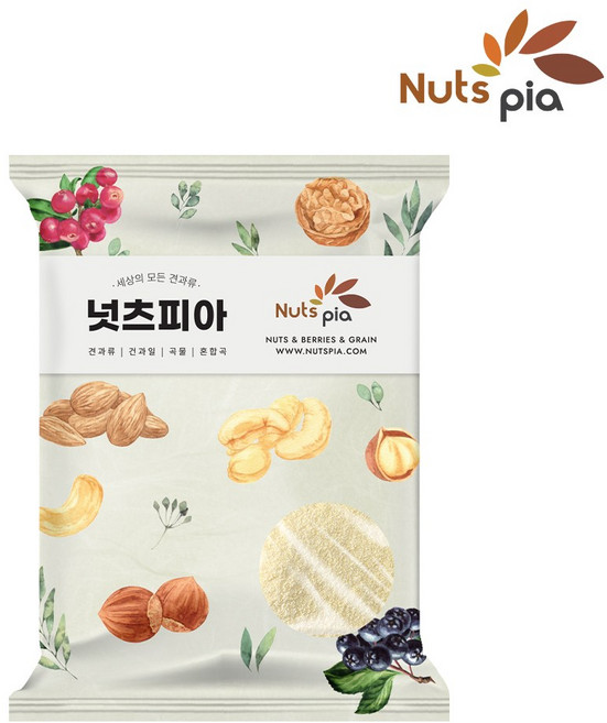 넛츠피아 아몬드 가루 100% 분말, 1개, 300g