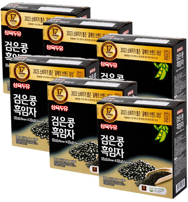 (m)삼육두유 검은콩 흑임자, 96개, 190ml