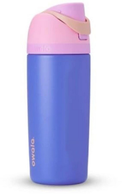 아동용 Owala 473.2ml(16온스) FreeSip 스테인리스 스틸 물병 - 와일드 차일드, 아동용 Owala 473.2ml(16온스) FreeSi