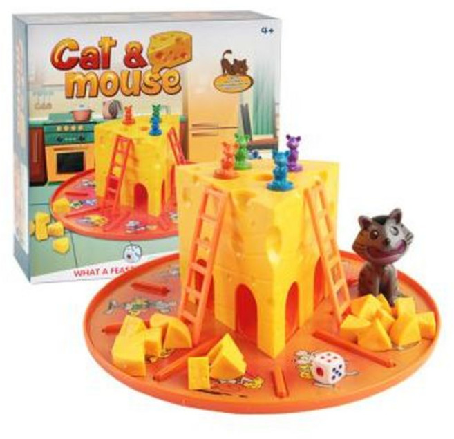 고양이와 생쥐 치즈모으기 보드게임 B594, 단품, 1개