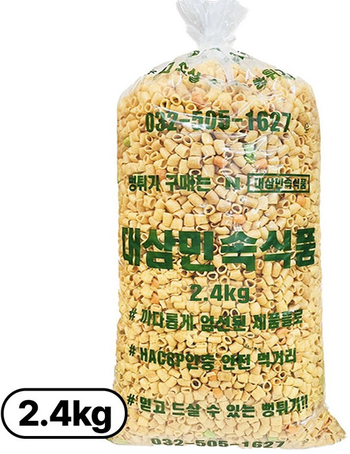 대삼푸드 마카로니, 2.4kg, 1개