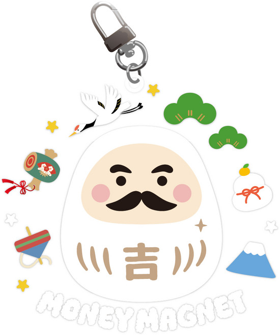 Twinko PH532 貓吉達摩 百福 吊飾/鑰匙圈/掛飾