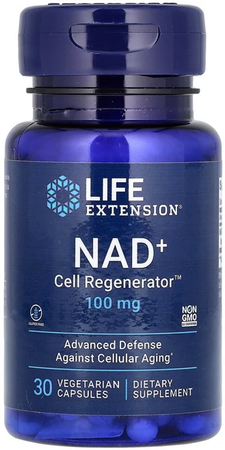 라이프 익스텐션 NAD+ Cell Regenerator 니아젠 니코틴아미드 리보사이드100 mg 베지캡슐30정, 30정, 1개 - 쿠팡