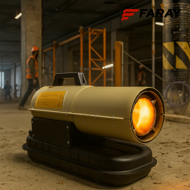 화레이 열풍기 산업용 공업용 공사현장 공장 농장 하우스 직열 대포 열풍 건조, 1. 직열 열풍기(20000kcal)