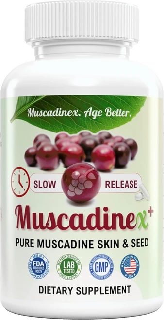 MUSCADINEX 무스카딘 포도추출물, 60캡슐, 60정, 1개 - 쿠팡