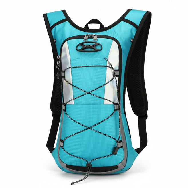 아띠꼴로 가볍게 슝슝 자전거가방 라이딩 백팩 MTB 헬멧 등산가방, 스카이블루