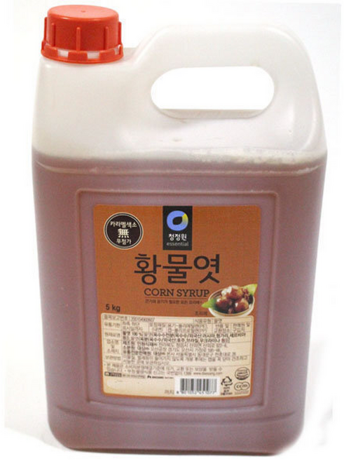 대상 청정원 황물엿 /무료배송, 5kg, 4개