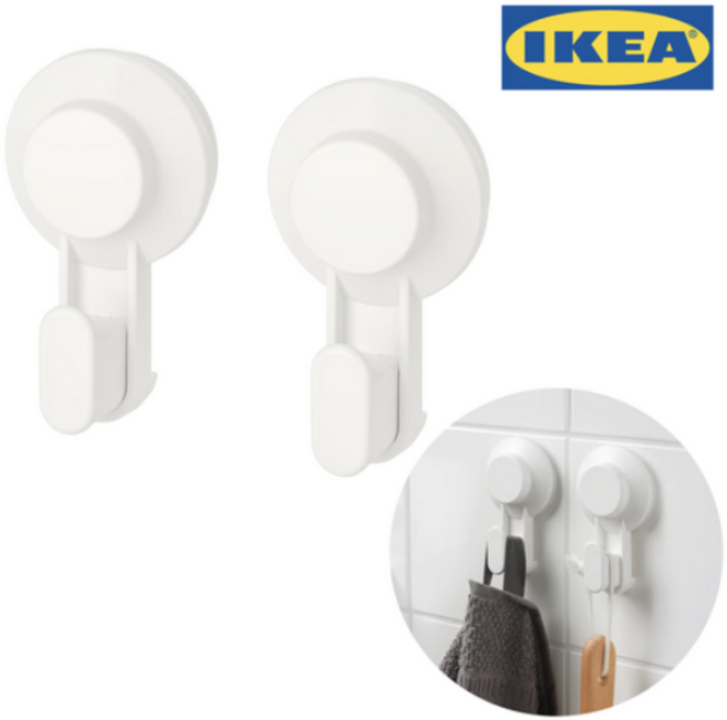 이케아 티스켄 (흡착식 수건 걸이) x 2EA, 2개