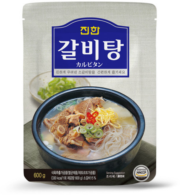 진한 갈비탕 600g, 10개