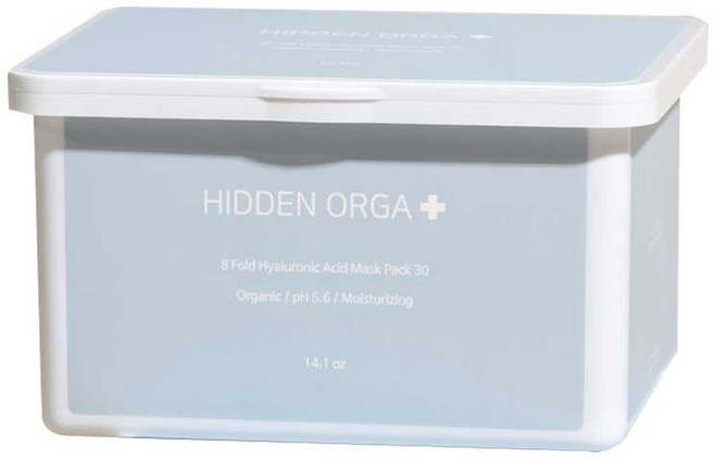 히든올가 1일 뽑아쓰는 마스크팩 임산부 남자 얼굴팩 수분진정 히알루론산, 1개, 1개입