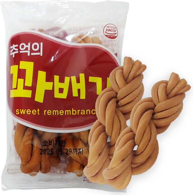 추억의 꽈배기 10개, 75g