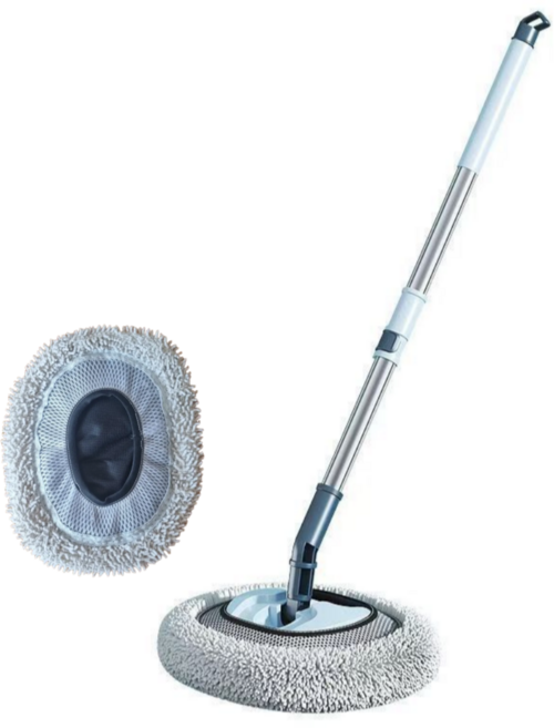 워킹맘행복연구소 길이조절 세차 브러쉬 밀대, 1개