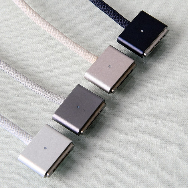 맥북 맥세이프 3 호환 충전 케이블 M2맥북에어 M1 맥북프로 140W 고속충전 가능, 1개, 네이비, 1.9m