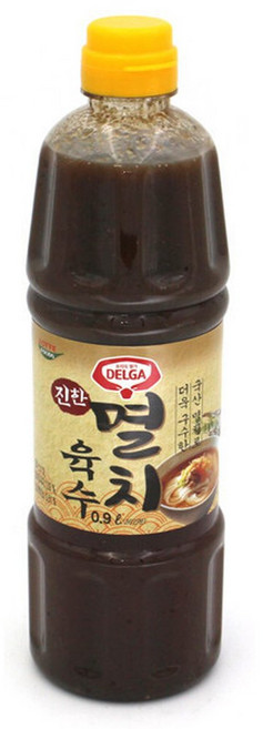 롯데푸드 델가 진한 멸치육수 0.9L, 1개, 900ml