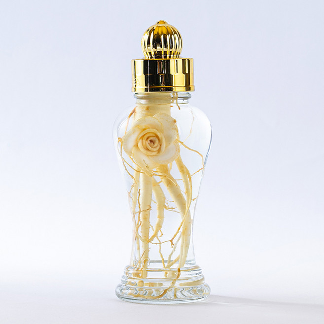 [본초강자] 5년근 인삼꽃 담금주 만들기 키트 인삼주 금산 선물 다양한 용량, 1개, 400ml