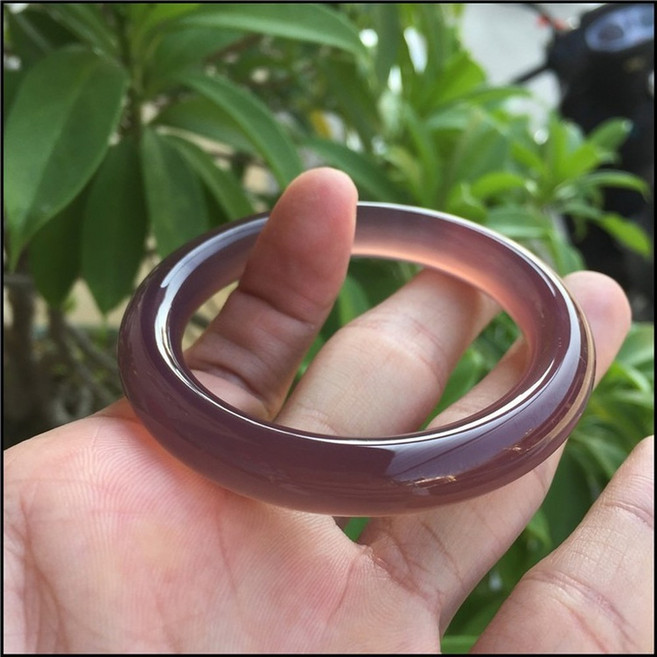 옥 팔찌 구슬 혼주 패션 마노 새로운 황제 라운드 자수정 여성 브라질