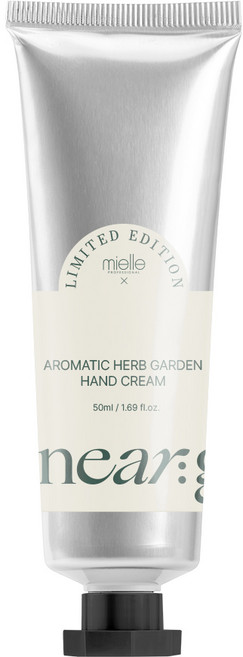 니어가든 미엘 아로마틱 허브 끈적임 없는 퍼퓸 고보습 미용사 핸드크림, 1개, 50g