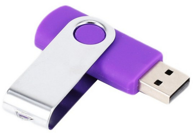 회전 USB 2.0 128MB 플래시 드라이브 메모리 스틱 스토리지 U 디스크, 랜덤 색상, 1개